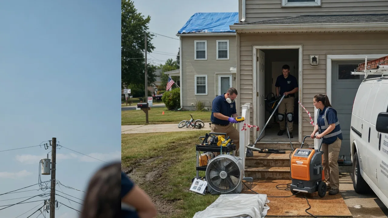 Water Damage Repair in Mcelhattan, PA near me